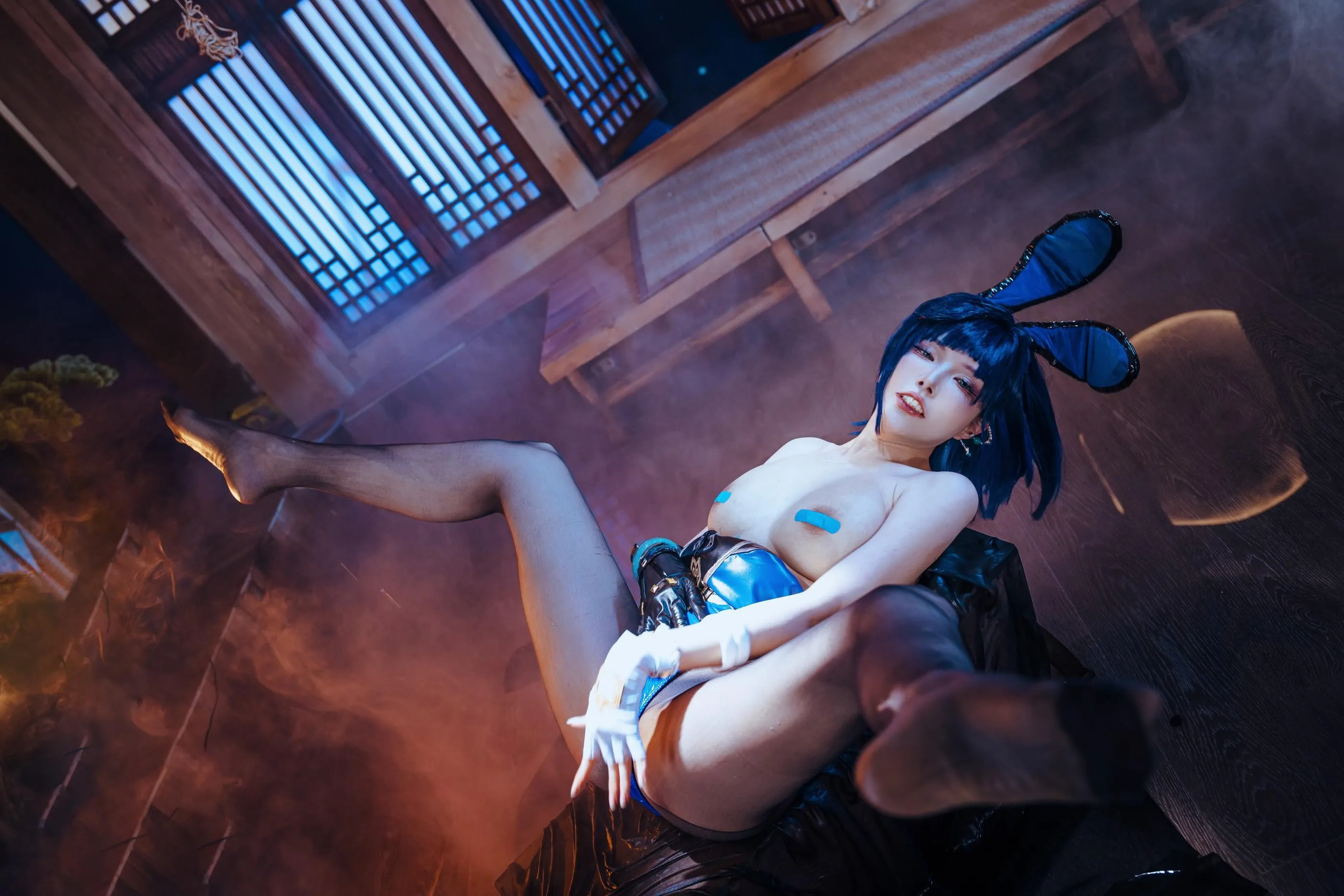 秋和柯基 – NO.105 夜兰 兔女郎 [92P]插图1